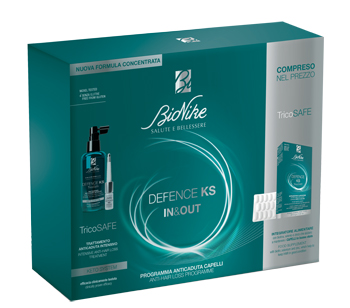 DEFENCE KS BIPACK TRATTAMENTO ANTICADUTA + INTEGRATORE 30 COMPRESSE - Fontenova srl