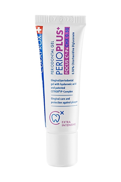 CURAPROX PERIOPLUS+ FOCUS GEL CHX 0,5% 10 ML - Fontenova srl