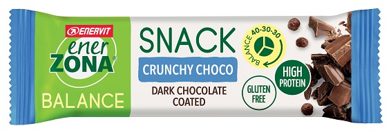 ENERZONA SNACK CRUNCHY CHOCO 33 G - Fontenova srl