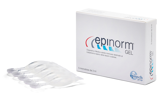 EPINORM GEL TRATTAMENTO LESIONI CUTANEE DA EPISIOTOMIA 5 MONODOSE 3 ML - Fontenova srl