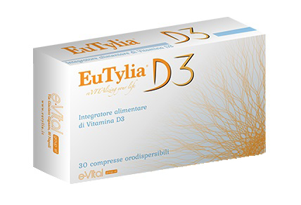 EUTYLIA D3 30 COMPRESSE ORODISPERDIBILI SENZA GLUTINE - Fontenova srl