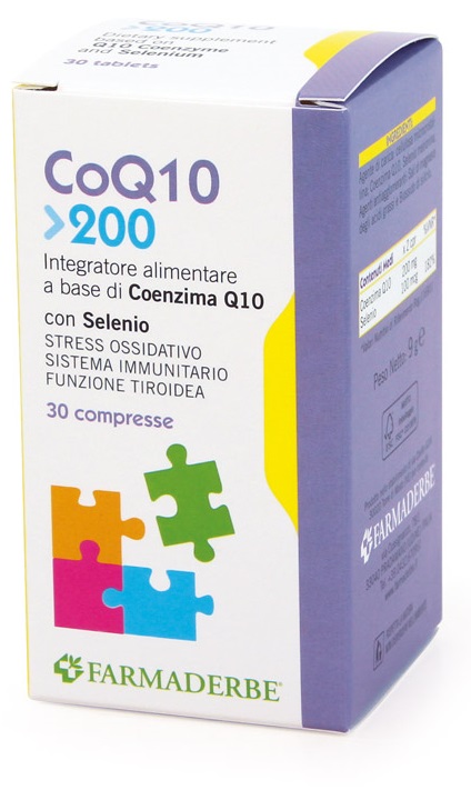 CO Q 10 200 30 COMPRESSE - Fontenova srl