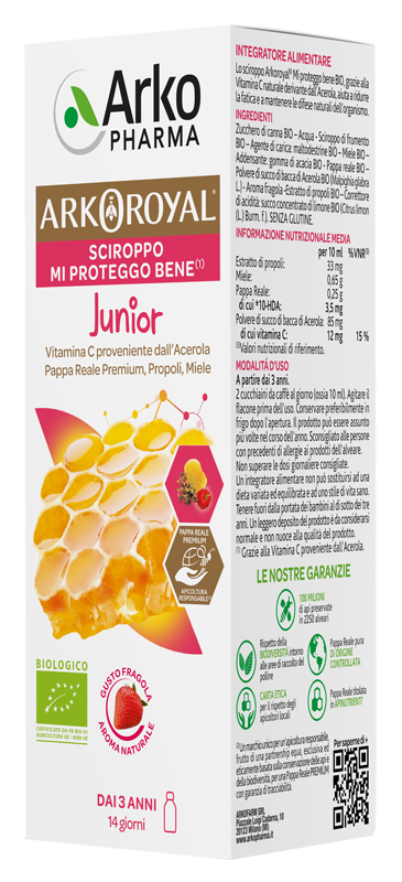 ARKOROYAL CONCENTRATO FLUIDO MI PROTEGGO BIO 150 ML - Fontenova srl