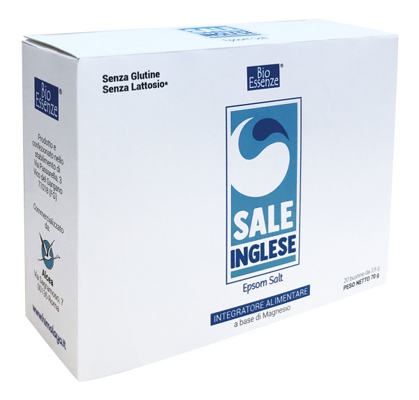 BIO ESSENZE SALE INGLESE 20 BUSTINE X 3,5G - Fontenova srl