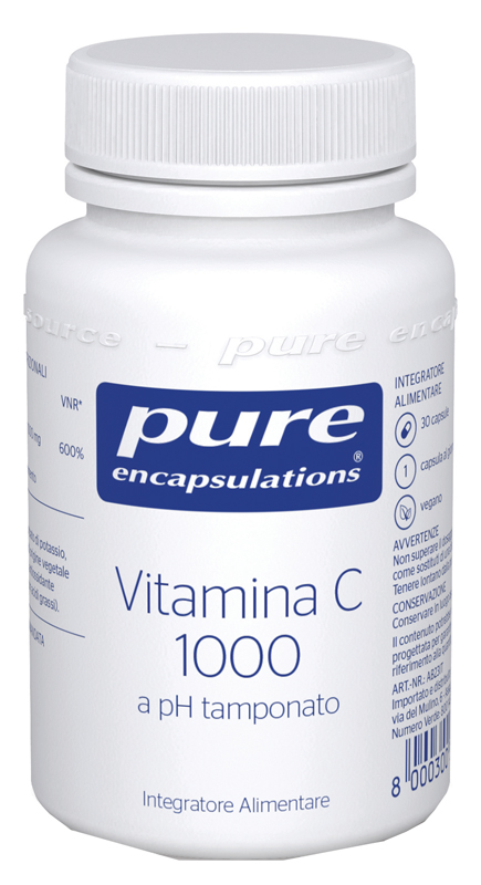 PURE ENCAPSULATIONS VITAMINA C1000 30 CAPSULE - Fontenova srl
