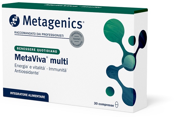 METAVIVA MULTI 30 COMPRESSE SENZA GLUTINE SENZA LATTOSIO - Fontenova srl