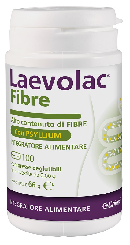 LAEVOLAC FIBRE 100 COMPRESSE DEGLUTIBLI FILM-RIVESTITE DA 0,66 G - Fontenova srl
