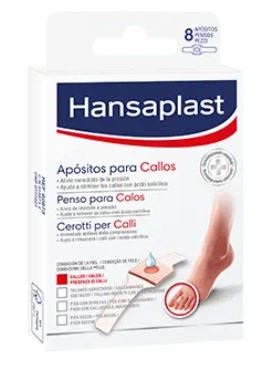 HANSAPLAST CEROTTI PER CALLI 8 PEZZI - Fontenova srl