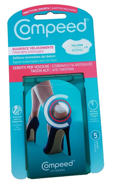 CEROTTO COMPEED VESCICHE TACCHI ALTI 5 PEZZI - Fontenova srl