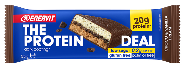 ENERVIT PROTEIN DEAL BARRETTA CHOVAN 55 G - Fontenova srl