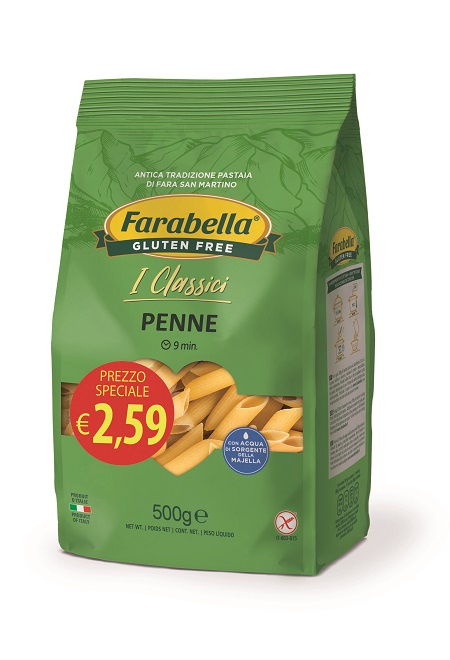 FARABELLA PENNE RIGATE 500 G PROMO - Fontenova srl