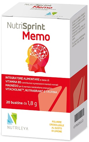NUTRISPRINT MEMO 20 BUSTINE STICK - Fontenova srl