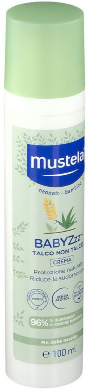 MUSTELA BABYZZZ TALCO NO TALCO 100 ML - Fontenova srl