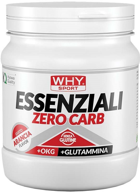 WHYSPORT ESSENZIALI ZERO CARB ARANCIA 240 G - Fontenova srl