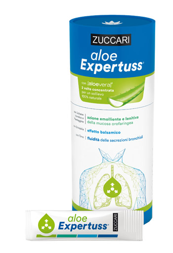 ALOE EXPERTUSS ADULTI 12 BUSTINE 10 ML - Fontenova srl