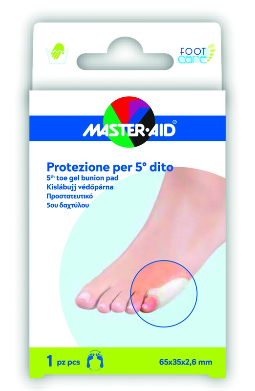 PROTEZIONE IN GEL MASTER-AID FOOTCARE 5 DITO 1 PEZZO C15 - Fontenova srl