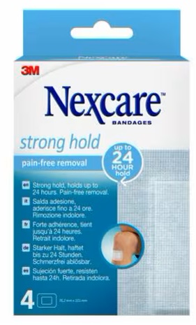 CEROTTO NEXCARE STRONG PADS 4 PEZZI - Fontenova srl