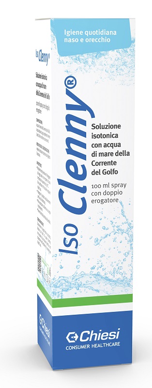 ISO CLENNY SOLUZIONE ISOTONICA BIOMARINA SPRAY DOPPIO EROGATORE 100 ML - Fontenova srl