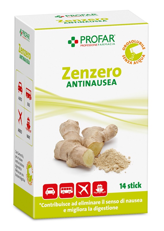 PROFAR ZENZERO 14 STICK OROSOLUBILI - Fontenova srl