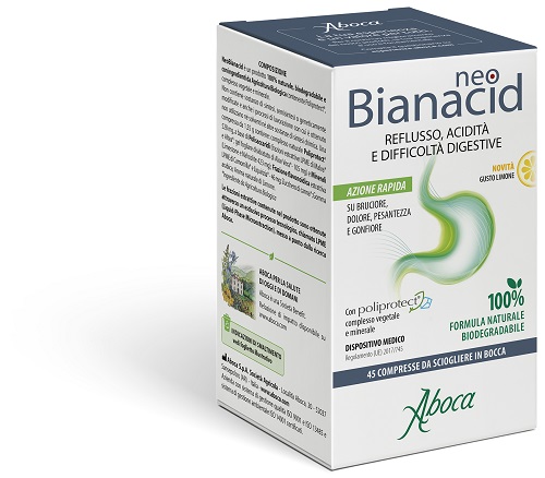 NEOBIANACID 45 COMPRESSE LIMONE - Fontenova srl