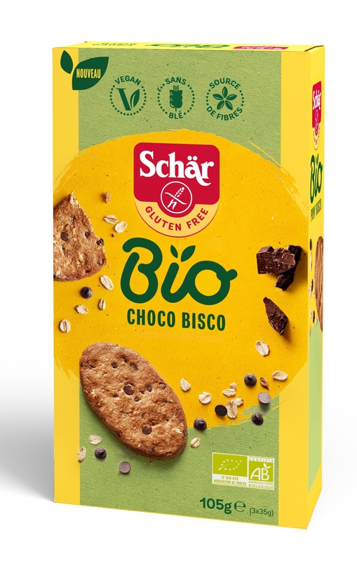 SCHAR BIO CHOCO BISCO 105 G - Fontenova srl