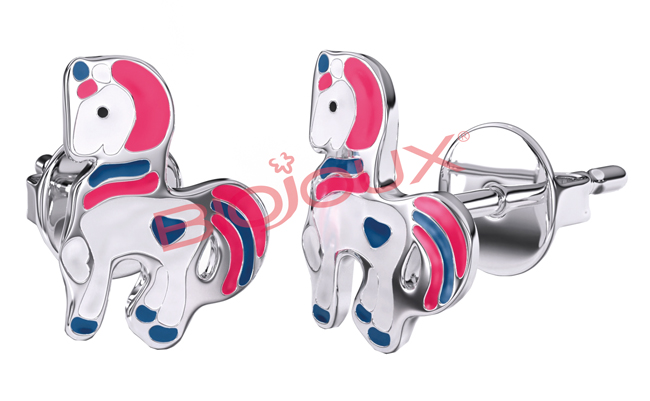 BJT703 ORECCHINI BABY UNICO STAINLESS STEEL - Fontenova srl