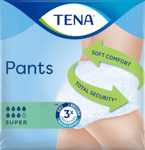 PANNOLONE PULL UP TENA PANTS SUPER TAGLIA LARGE 10 PEZZI - Fontenova srl