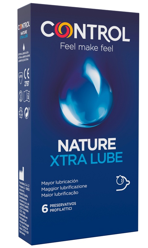 PROFILATTICO CONTROL NATURE 2,0 XTRA LUBE 6 PEZZI - Fontenova srl