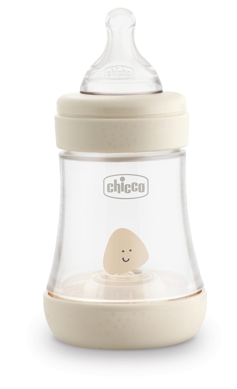 CHICCO BIBERON PERFECT 5 UNISEX 150 ML IN SILICONE 1 FORO - Fontenova srl