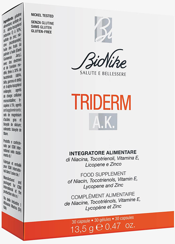 TRIDERM AK 30 CAPSULE - Fontenova srl
