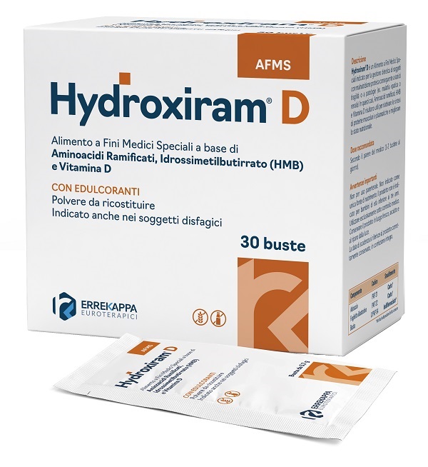 HYDROXIRAM D 30 BUSTE DA 5,7 G CON EDULCORANTI SENZA GLUTINE SENZA LATTOSIO - Fontenova srl