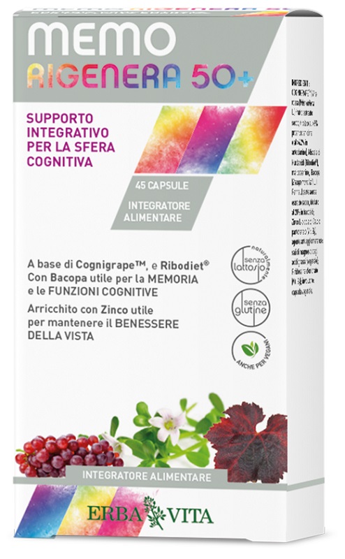 MEMO RIGENERA 50+ 45 CAPSULE - Fontenova srl