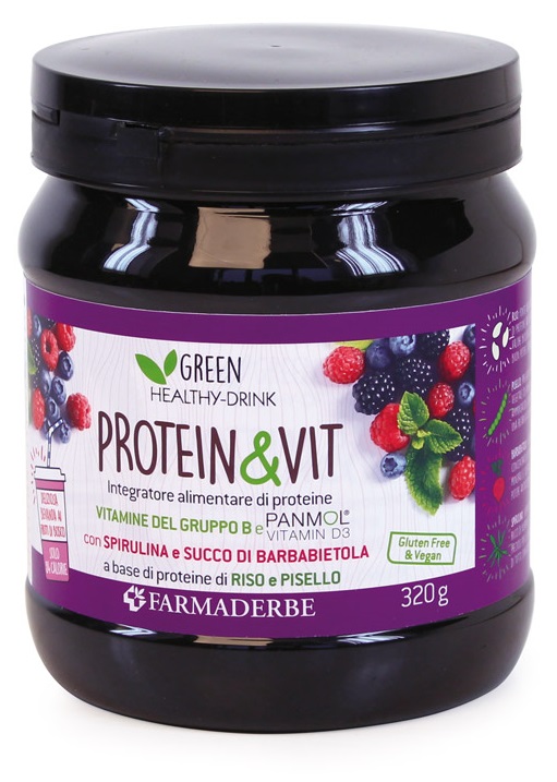 PROTEIN & VIT FRUTTI DI BOSCO 320 G - Fontenova srl