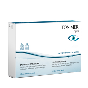 TONIMER EYES SALVIETTINE OFTALMICHE 16 PEZZI - Fontenova srl