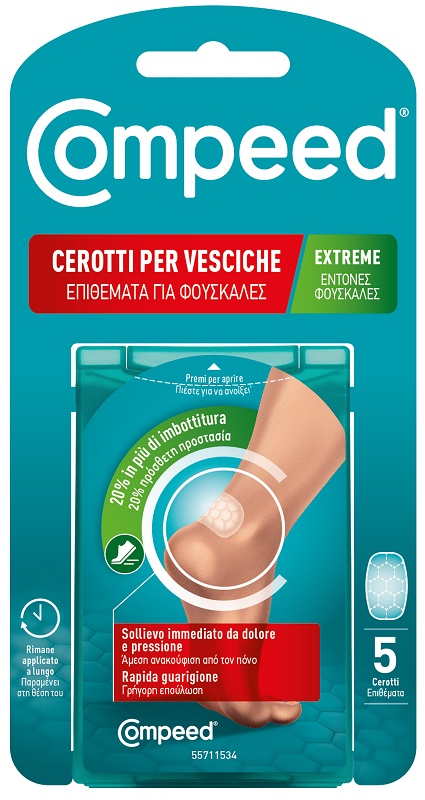 COMPEED CEROTTI PER VESCICHE EXTREME 5 PEZZI - Fontenova srl
