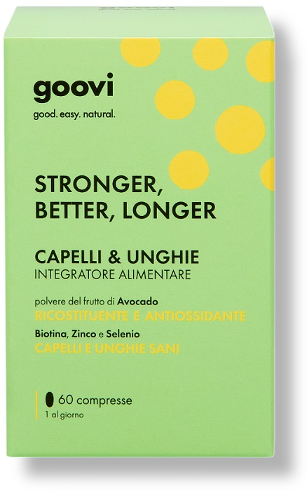 GOOVI CAPELLI&UNGHIE 60 COMPRESSE - Fontenova srl