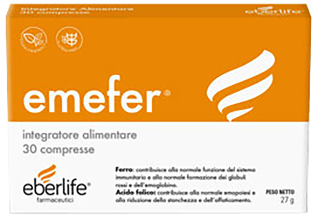 EMEFER 30 COMPRESSE - Fontenova srl