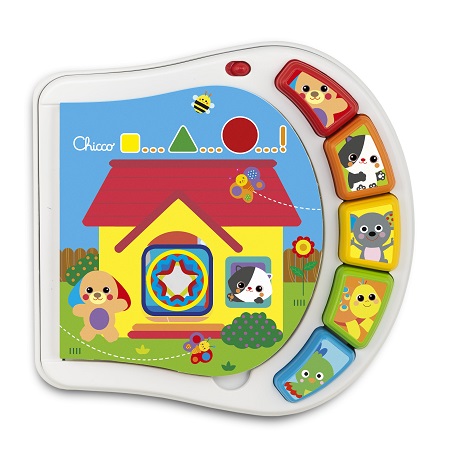 CHICCO GIOCO BS LIBRO ANIMALI DELLA CASA - Fontenova srl