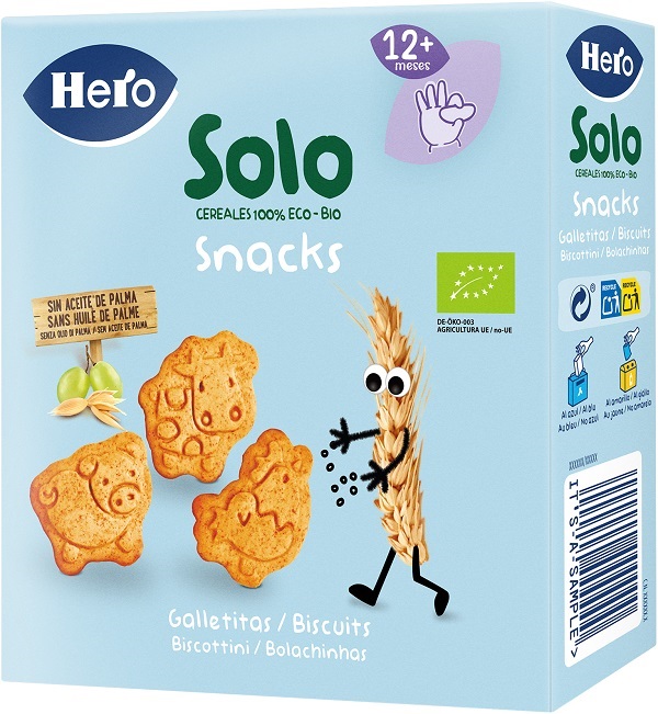 HERO SOLO BISCOTTI ANIMAL BIO 100 G - Fontenova srl