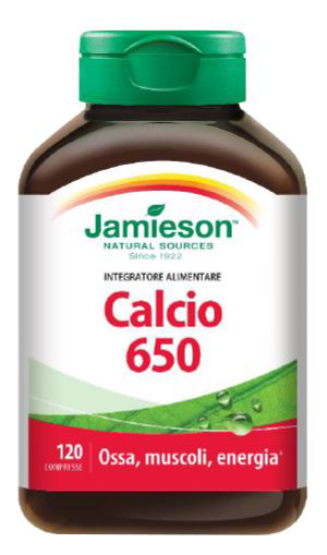 JAMIESON CALCIO 650 120 COMPRESSE - Fontenova srl