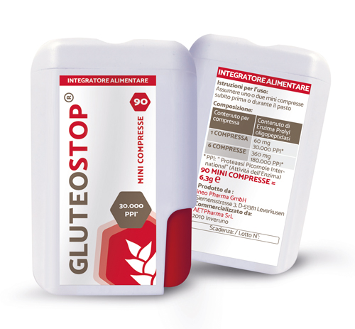 GLUTEOSTOP 90 MINI COMPRESSE - Fontenova srl