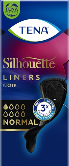 PROTEGGI SLIP NERO INCONTINENZA LEGGERA TENA SILHOUETTE NOIR NORMAL 26 PEZZI - Fontenova srl
