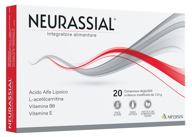 NEURASSIAL 20 COMPRESSE 1,33 G SENZA GLUTINE SENZA LATTOSIO - Fontenova srl