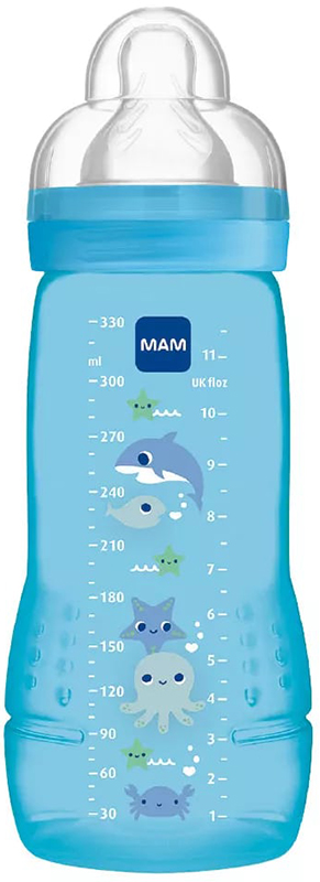 MAM EASY ACTIVE BIBERON 4+ 330 ML TETTARELLA 3 MASCHIO - Fontenova srl