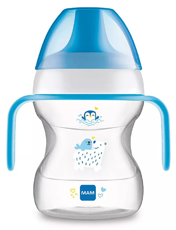 MAM LEARN TO DRINK CUP 190 ML 6+ BECCUCCIO RIGIDO MASCHIO - Fontenova srl