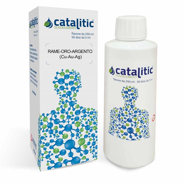 CATALITIC RAME ORO ARGENTO CU-AU-AG OLIGOELEMENTI 250 ML - Fontenova srl