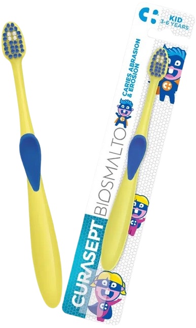 CURASEPT SPAZZOLINO BIOSMALTO KIDS 3-6 ANNI - Fontenova srl