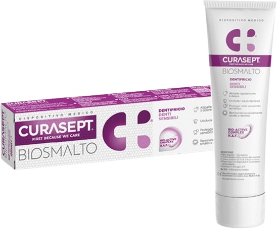 CURASEPT BIOSMALTO DENTIFRICIO DENTI SENSIBILI 75 ML - Fontenova srl