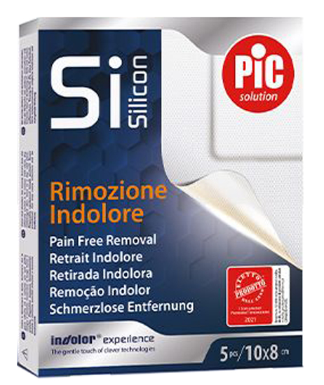 CEROTTO PIC POSTOP SILICONE 5X7 5 PEZZI - Fontenova srl