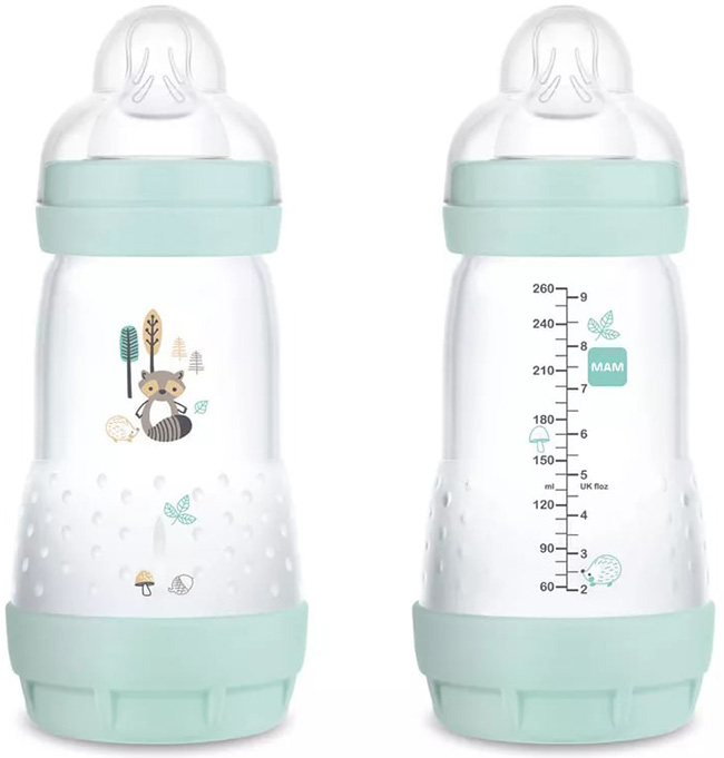 MAM BIBERON EASY START 260 ML 2+ TETTARELLA 2 MASCHIO 2 PEZZI - Fontenova srl